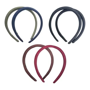 6pk: Smal polstret blank silke look