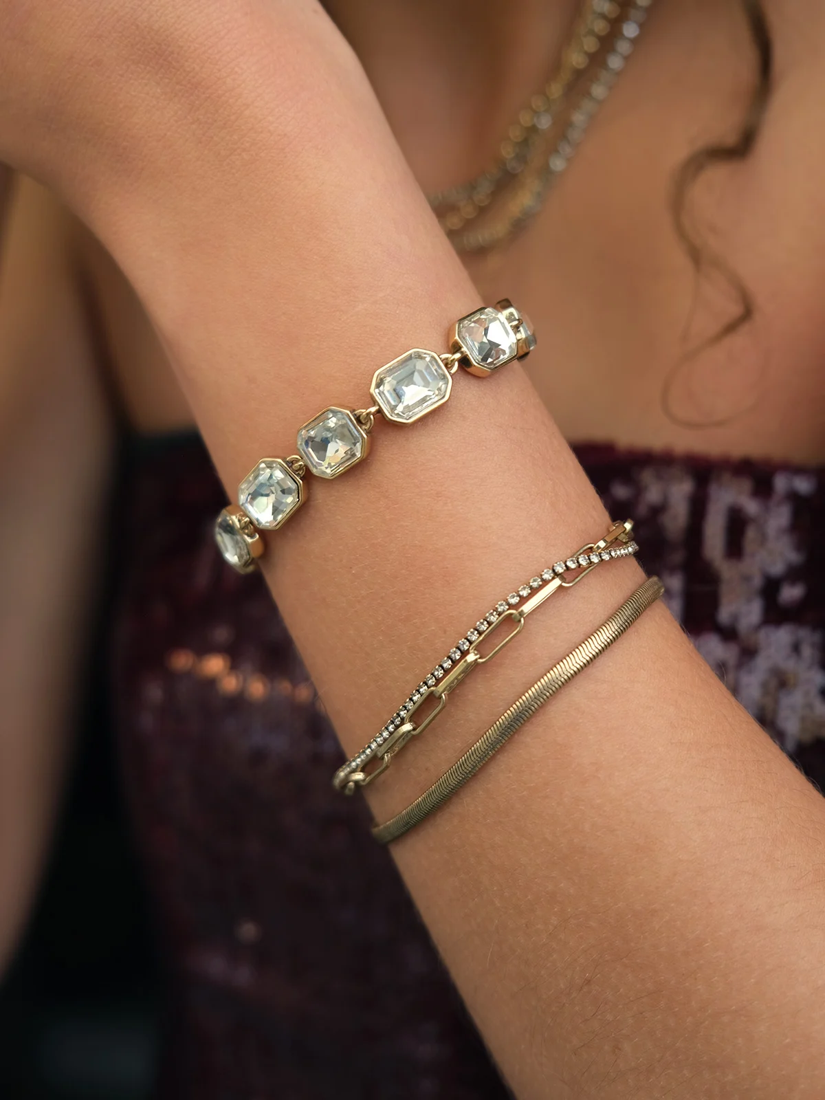 Armbånd – Crystal glass - Bilde 2