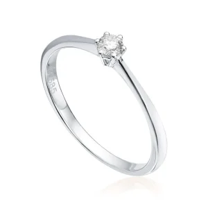 Diamantring i gull, 0,03 ct (nr. 57584)
