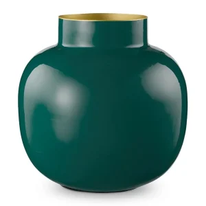 Metall vase – Grønn