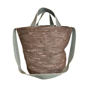 Stor håndlaget sisalbag